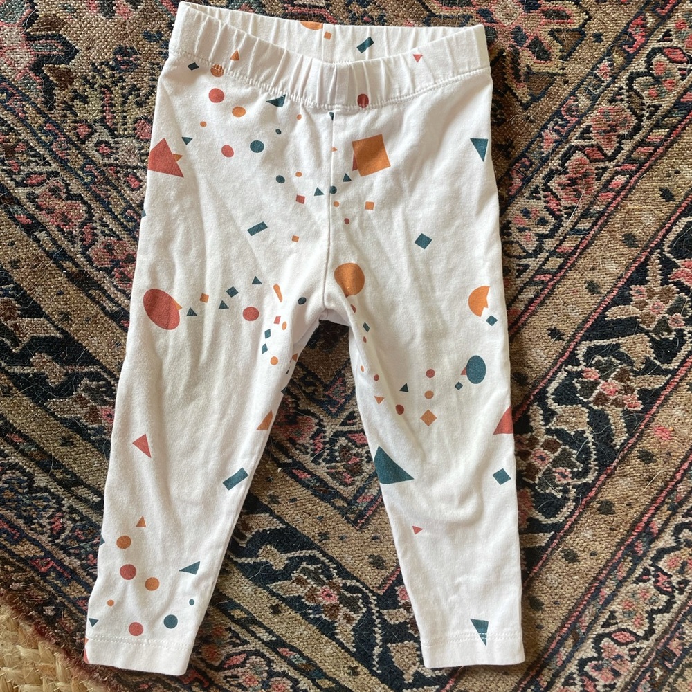 Tiny Cottons shapes leggings 12-18 months
